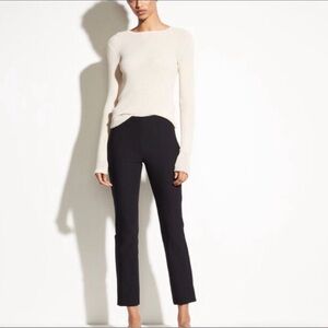 Vince Black Ponte Crop Legging Pant